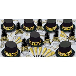 [FIRE0001750] Firefly™ New Year Party Assortment for 50 - Gold Top Hat