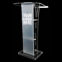 [ILED0004701] iLED™ Indoor/Outdoor Illuminated Acrylic Podium 60x45x110cm