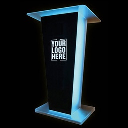 [ILED0004713] iLED™ Indoor/Outdoor Illuminated Acrylic Podium 70x45x110cm