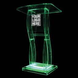 [ILED0004715] iLED™ Indoor/Outdoor Illuminated Acrylic Podium 70x45x110cm